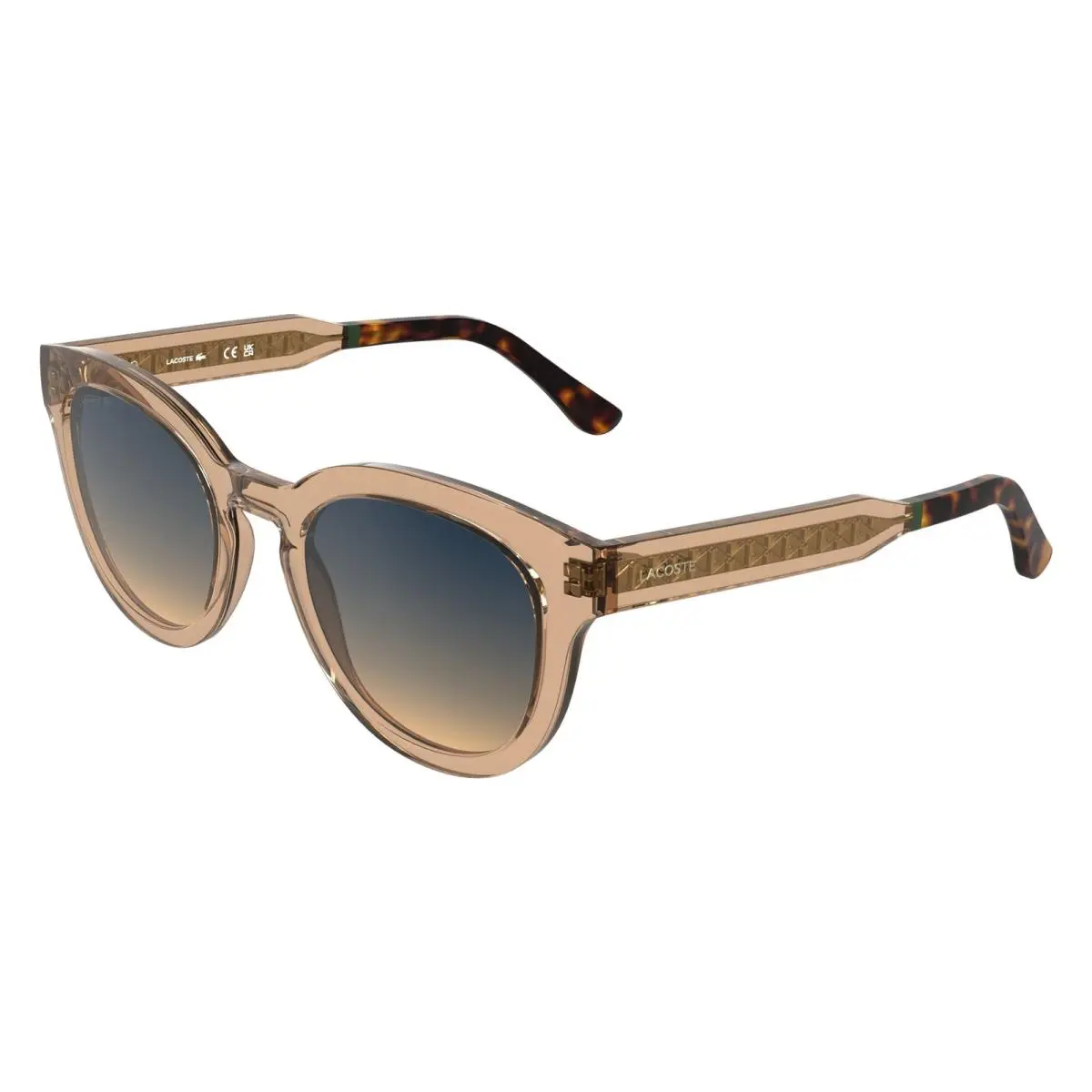 Lacoste L 6070 S Light Brown 210 Size 52 Sunglasses