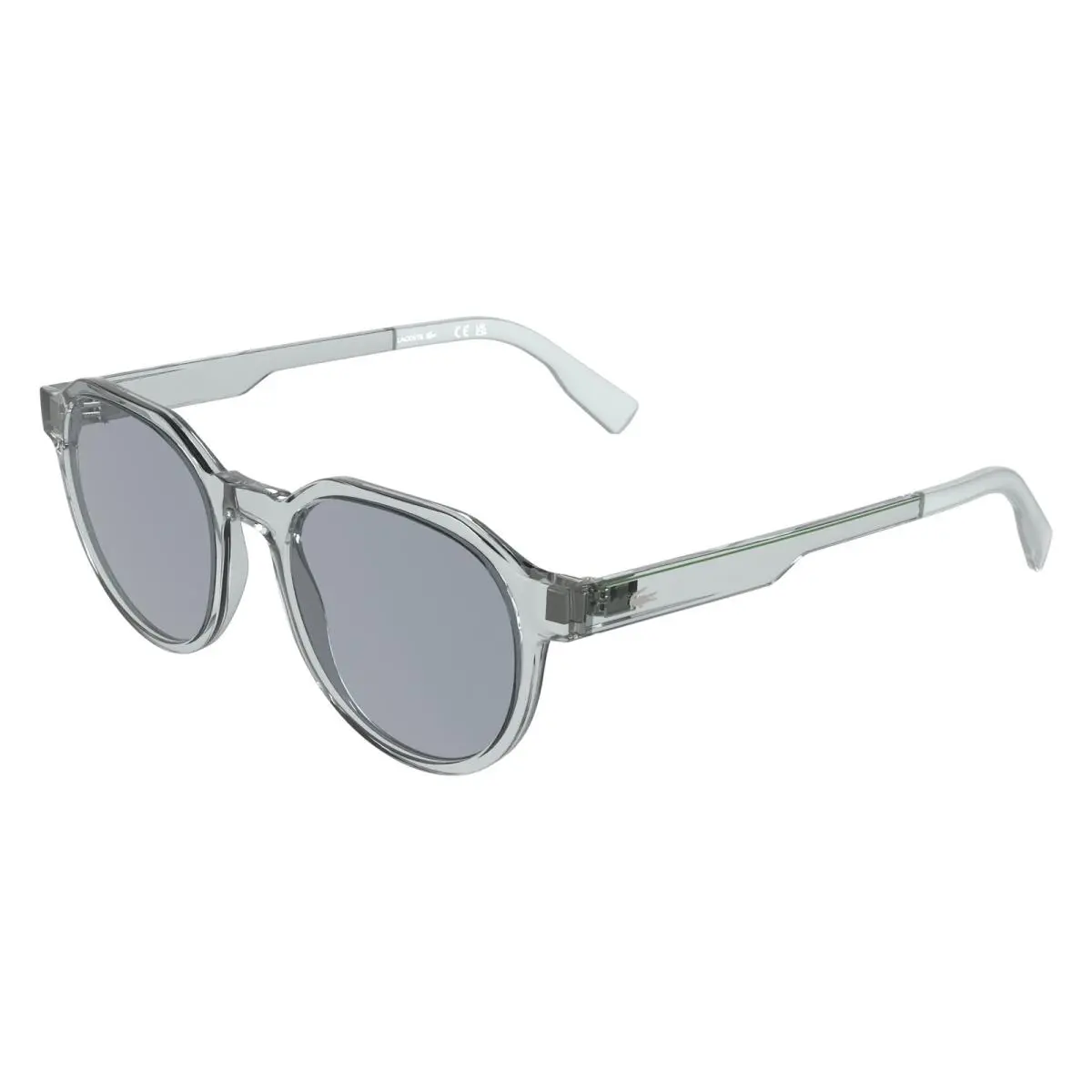 Lacoste L 6087 S Transparent Light Grey 038 Size 52 Sunglasses