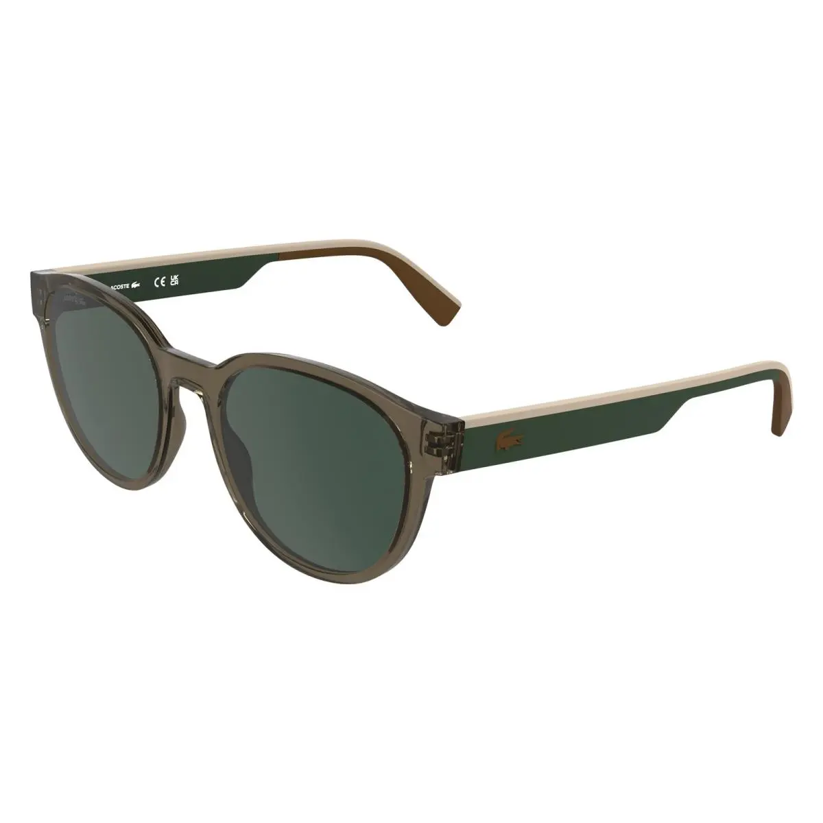Lacoste L 6088 S Transparent Brown 200 Size 54 Sunglasses