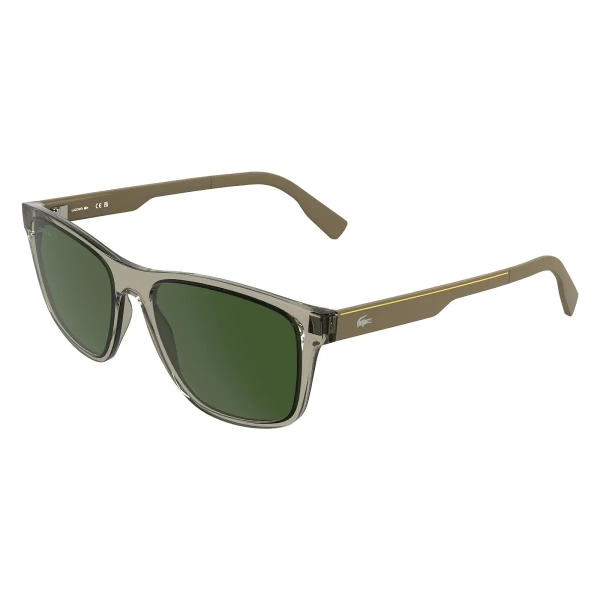 Lacoste L 6078 S Transprent Sand 264 Size 56 Sunglasses