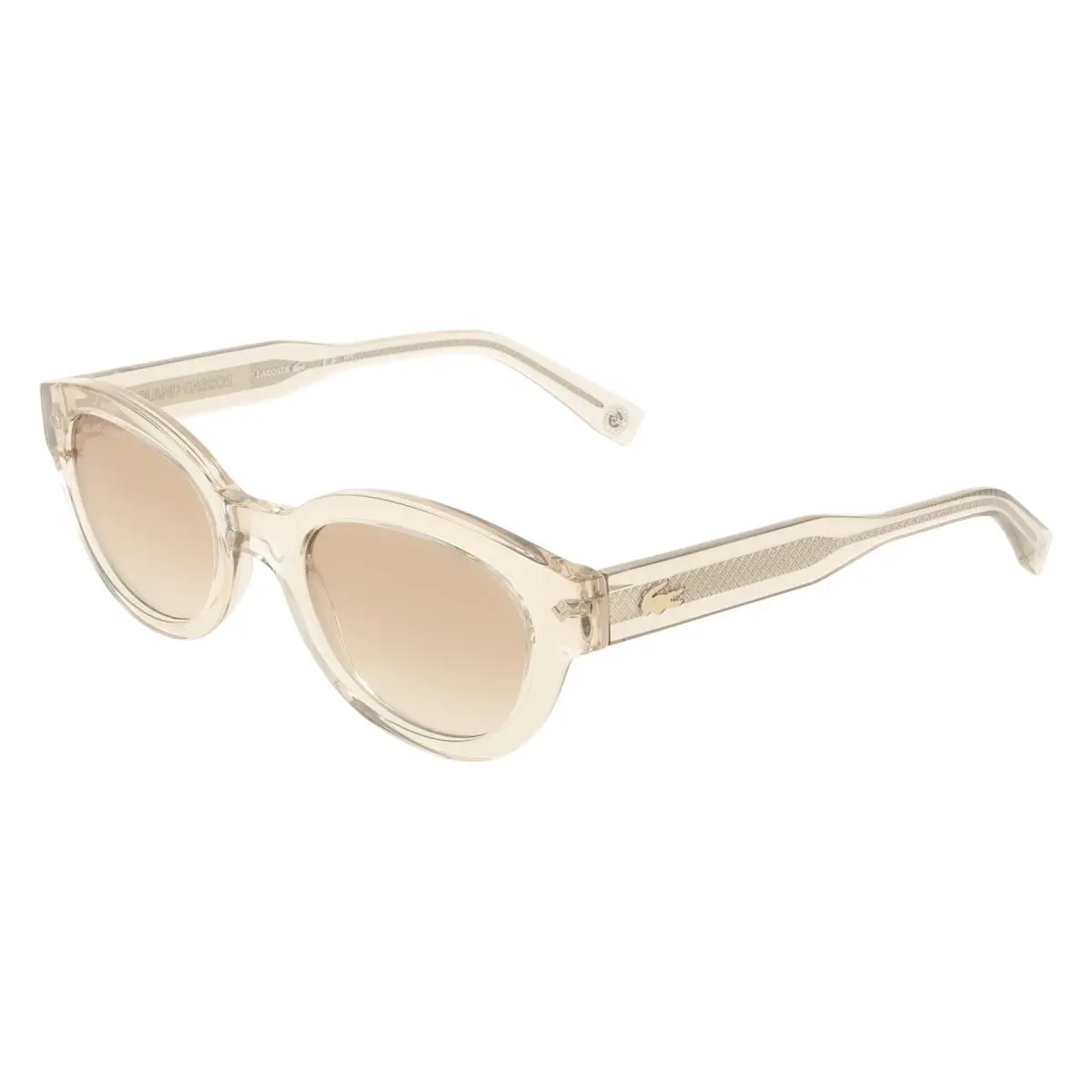 Lacoste L 6024 Srg N Beige 264 Size 52 Sunglasses