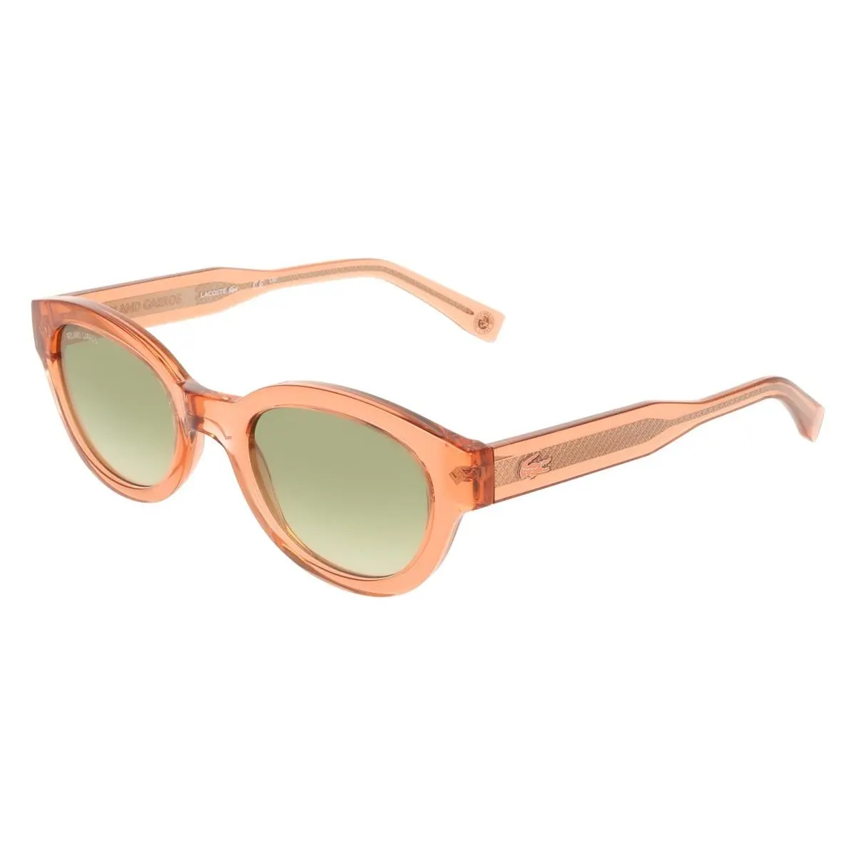 Lacoste L 6024 Srg N Transparent Terre Battue 206 Size 52 Sunglasses