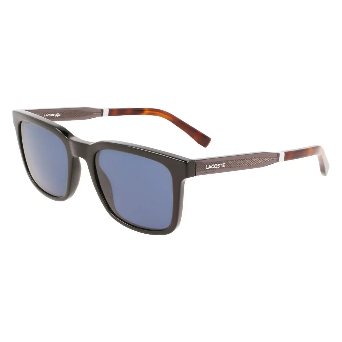 L 954 S Black 001 Size 53 Sunglasses by Lacoste
