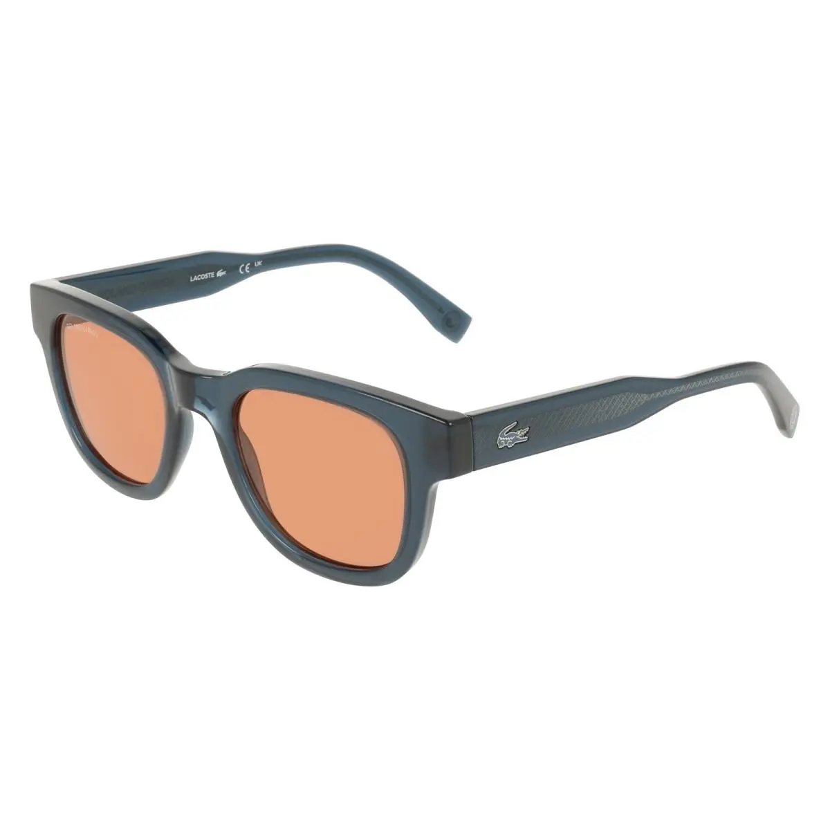 Lacoste L 6023 Srg N Transparent Dark Blue 410 Size 49 Sunglasses