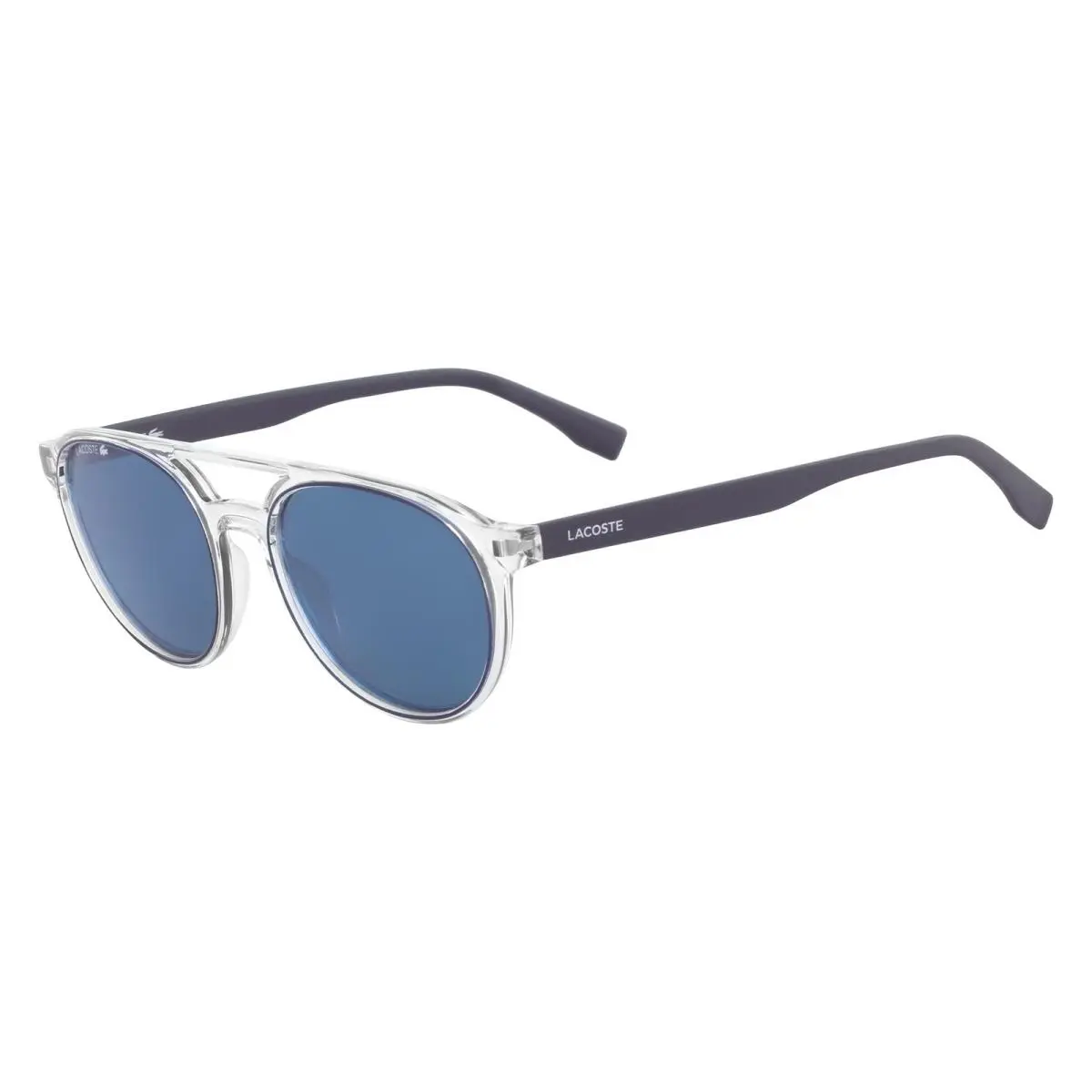 L 881 S N Crystal Navy 424 Size 52 Sunglasses by Lacoste