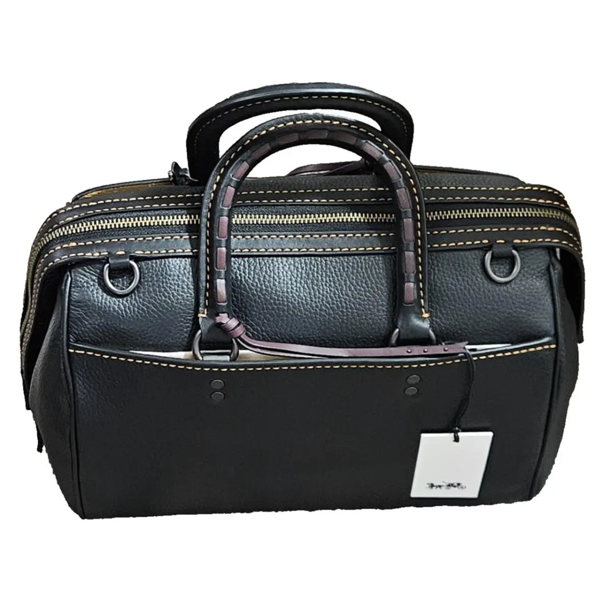 Coach 1941 Rogue Satchel with Embellished Handle Rare 58118