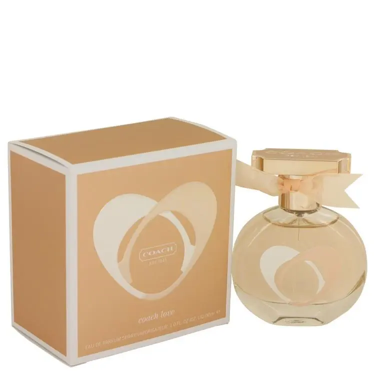 Coach Love by Coach Eau De Parfum Spray 1 oz For Women Red Packaging
