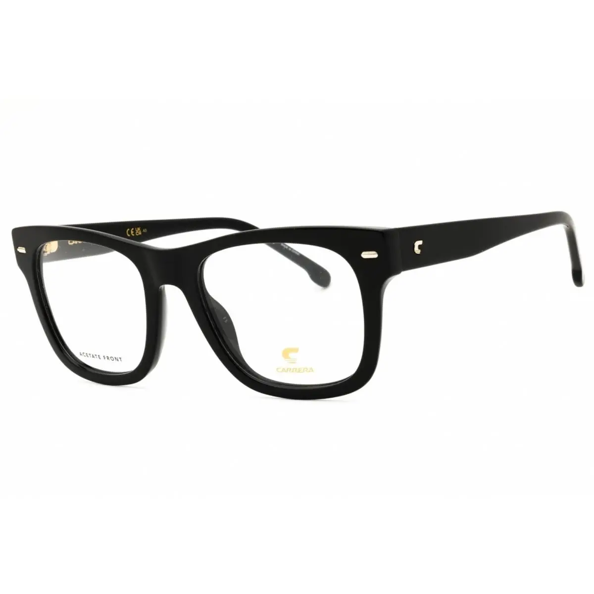 Carrera Unisex Eyeglasses Black Plastic Rectangular Full Rim Frame 3021 0807 00
