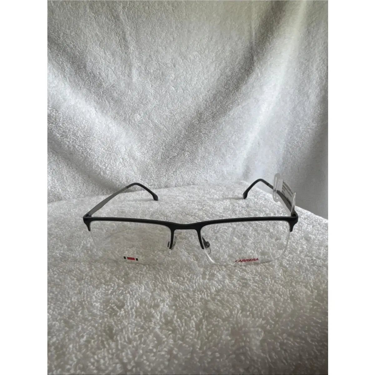 Carrera 8875 Fll Semi-rimless Matte Blue Titanium Men Eyeglasses 55-17-145
