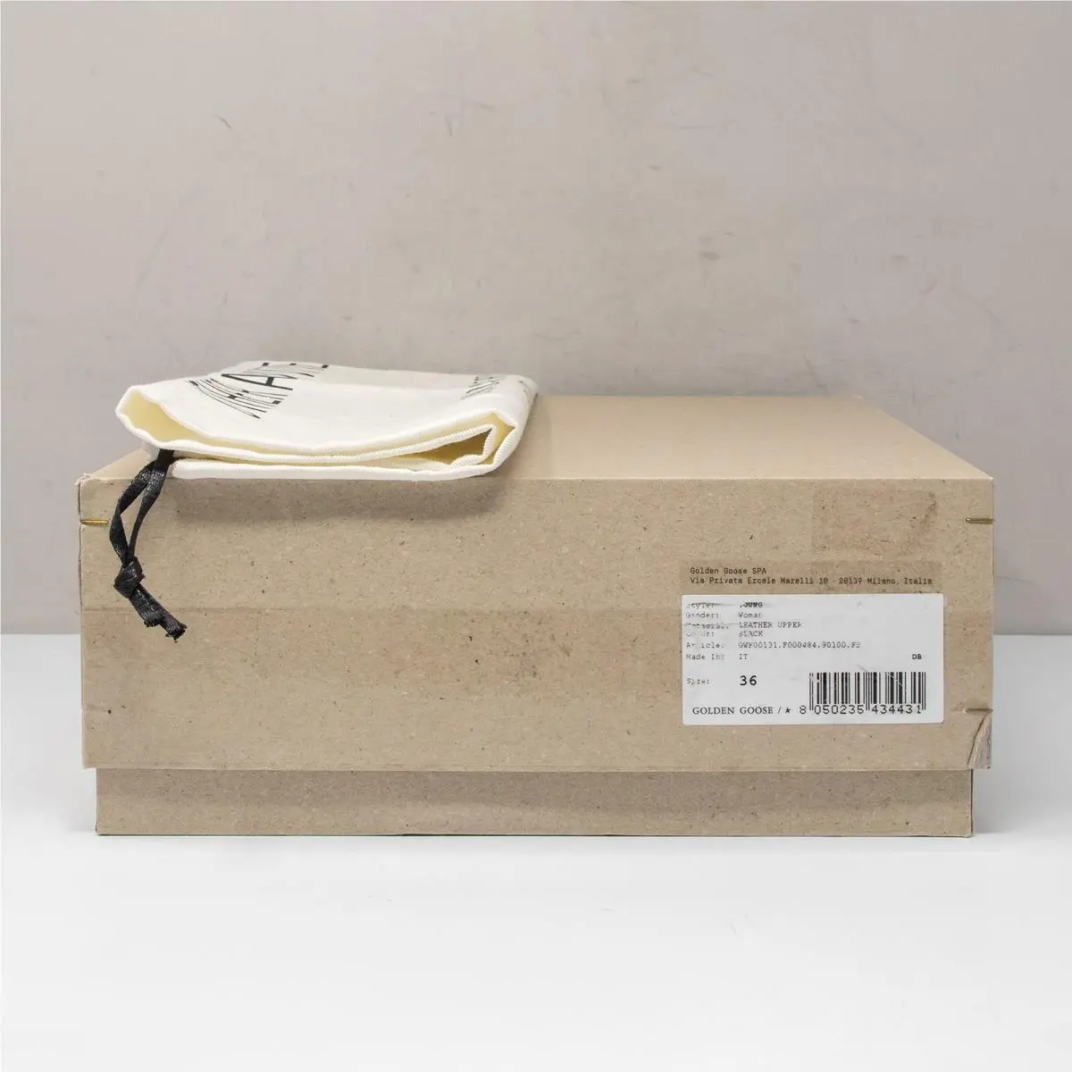 Golden Goose shoes - GWF00131.F000484.90100.FS - GWF00131F00048490100FS - Black (UPC: 8050235434431) 5