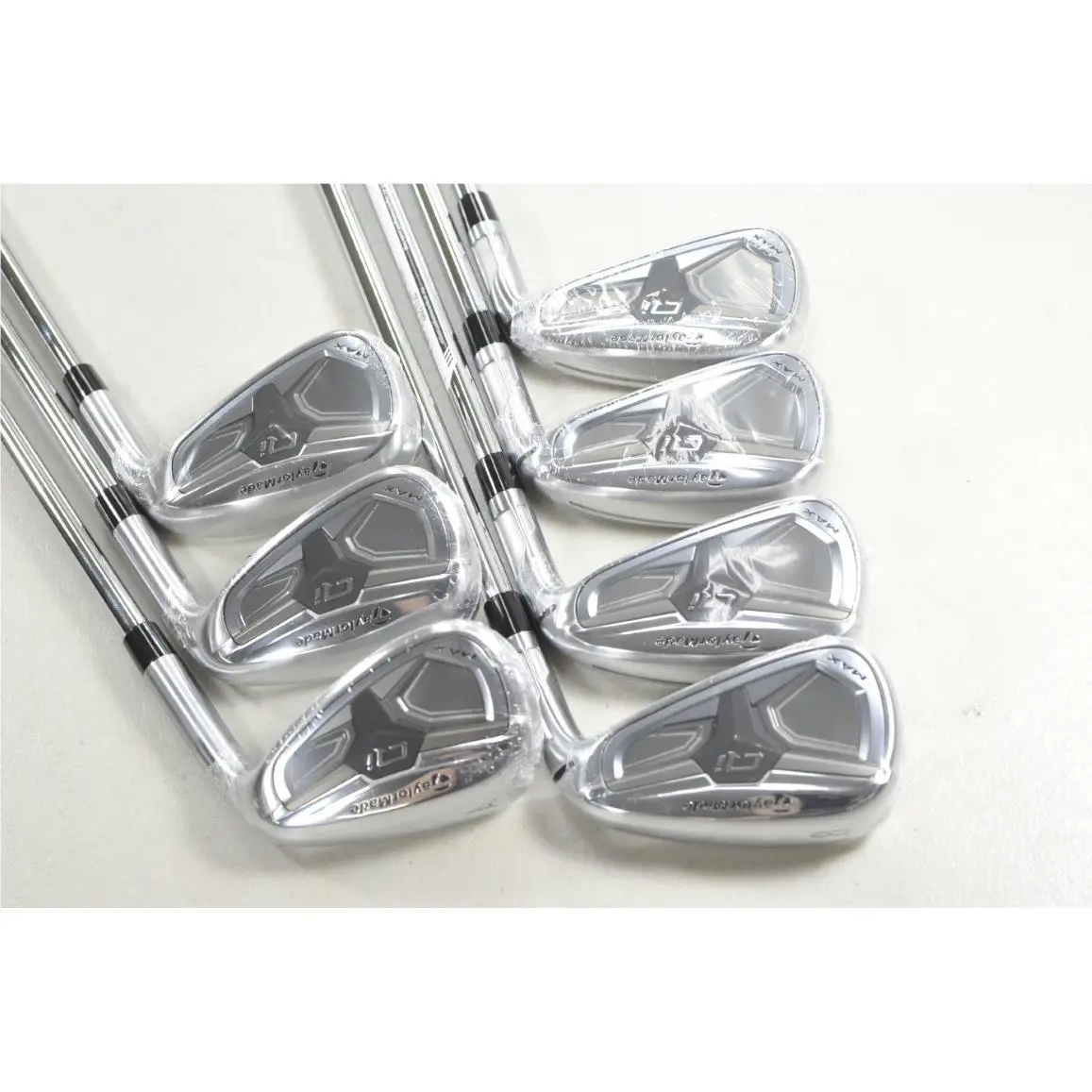 Taylormade Qi Max 5-PW AW Iron Set Stiff Flex Right Kbs Max MT 85g Steel 218747