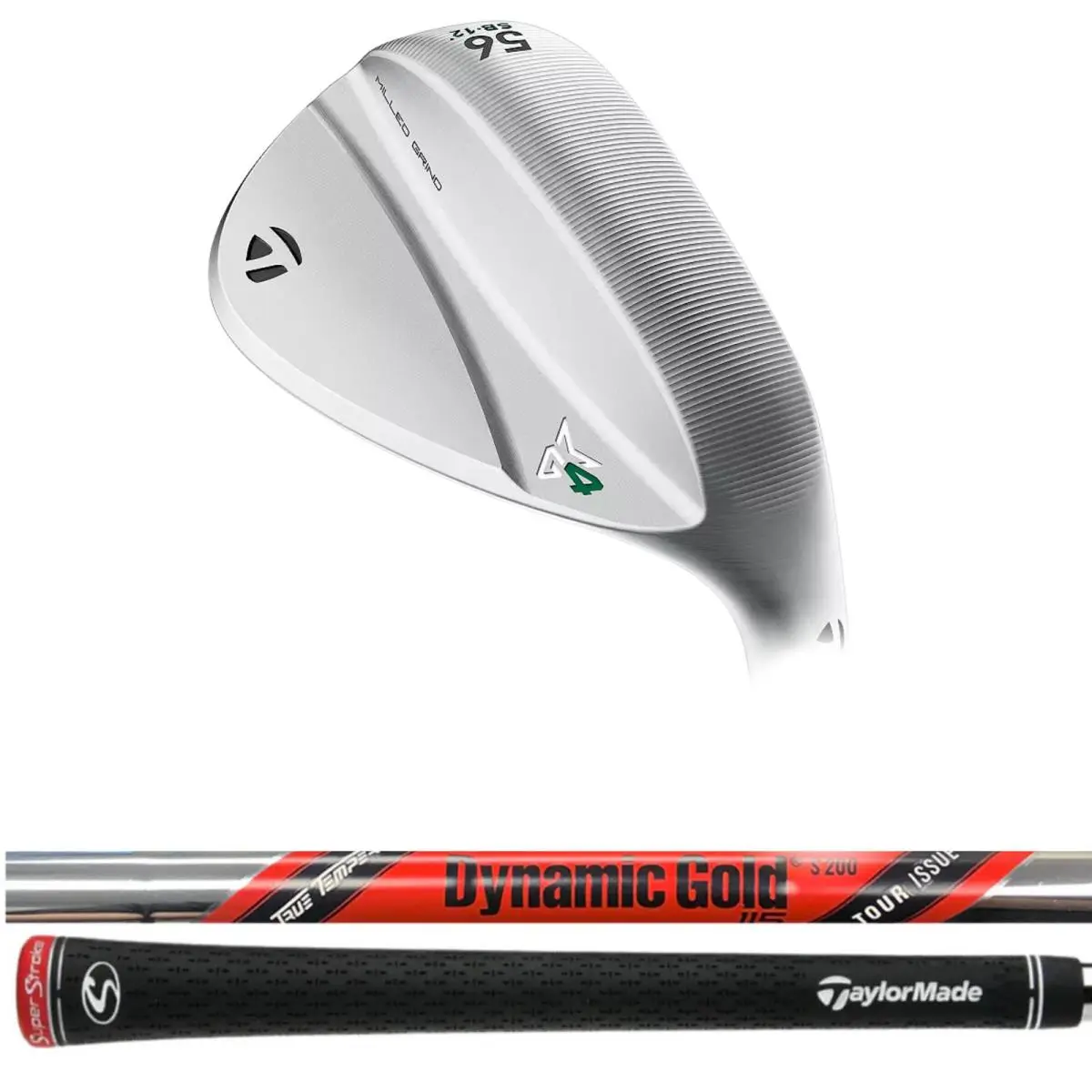 Taylormade Milled Grind 4 60 High Bounce Wedge Dynamic Gold S200