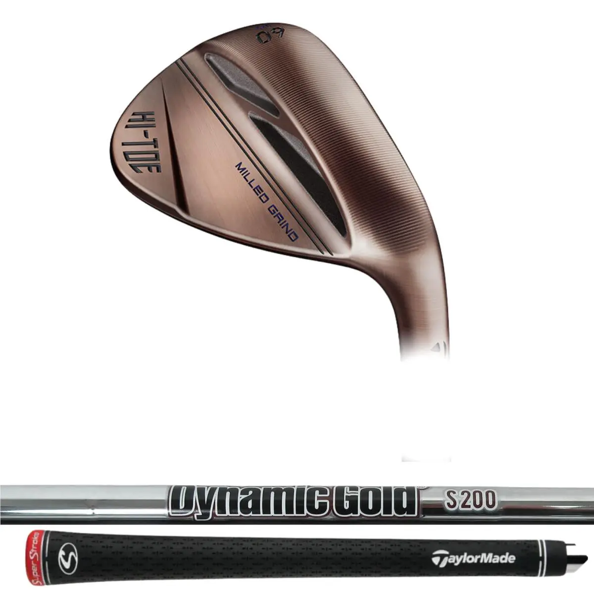 Lefty Taylormade Copper Hi Toe 3 56 10 Wedge Dynamic Gold S200
