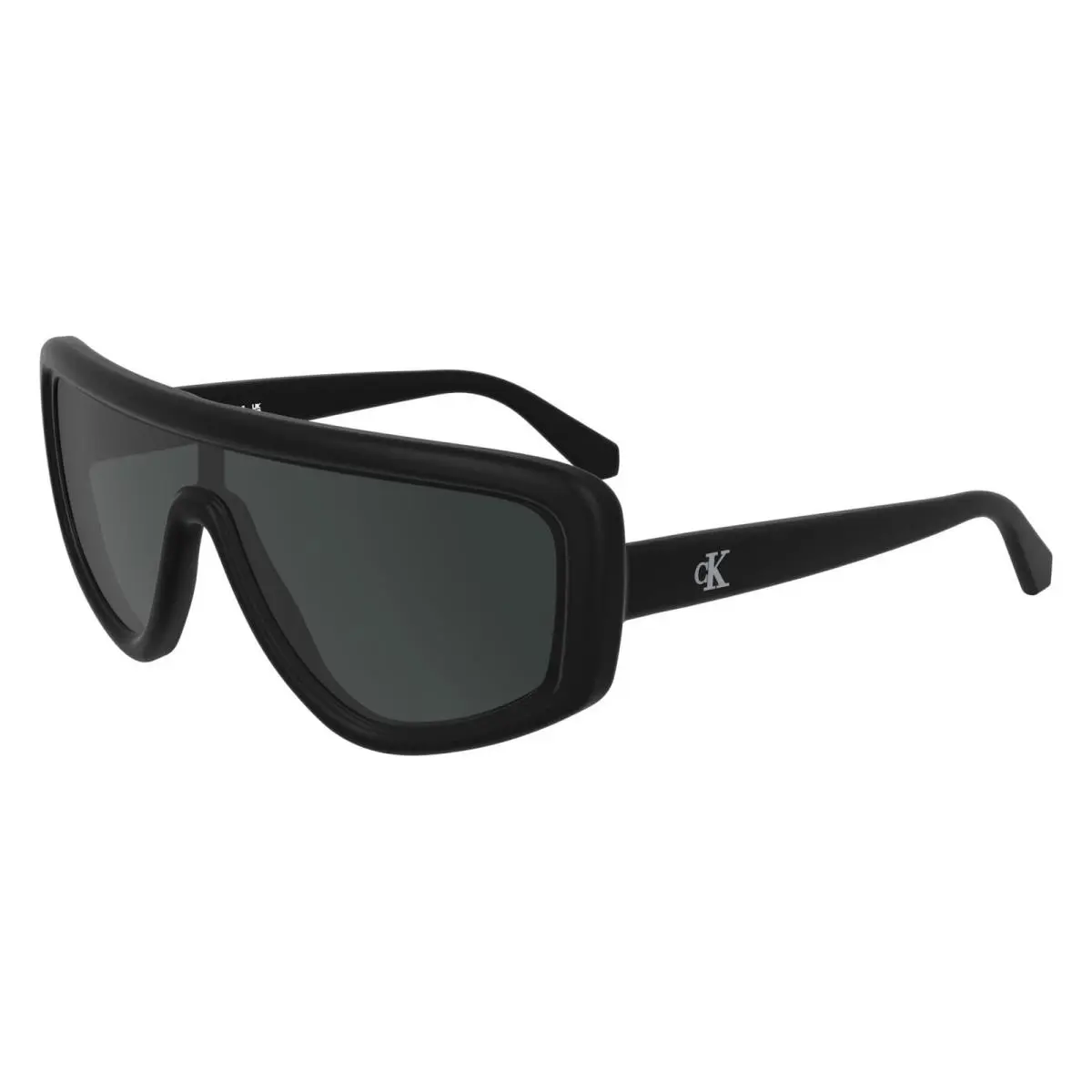Calvin Klein Jeans CKJ25605S 002 Matte Black Sunglasses with Grey Lens