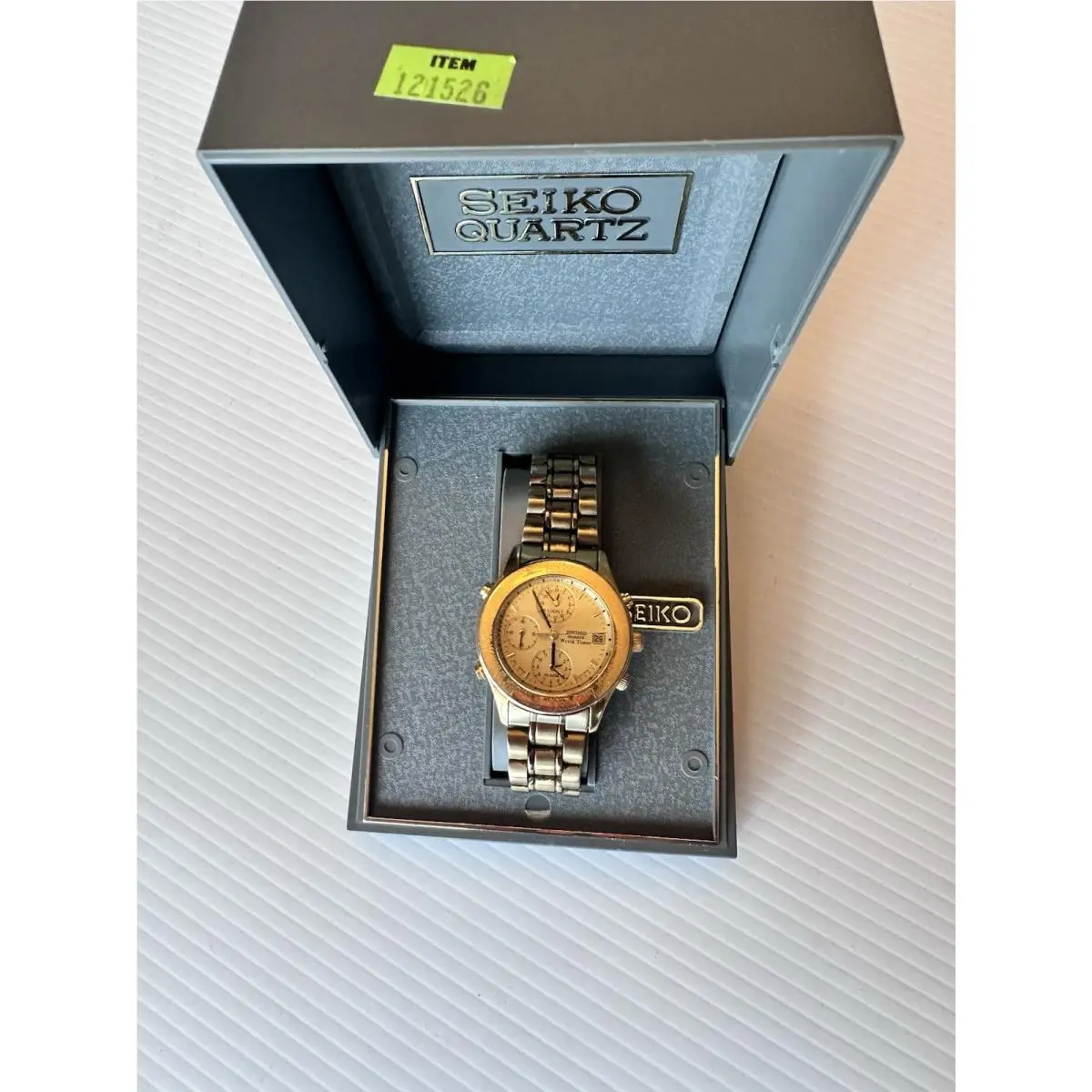 Seiko 5T52-6B40-new In Box with Users Manual