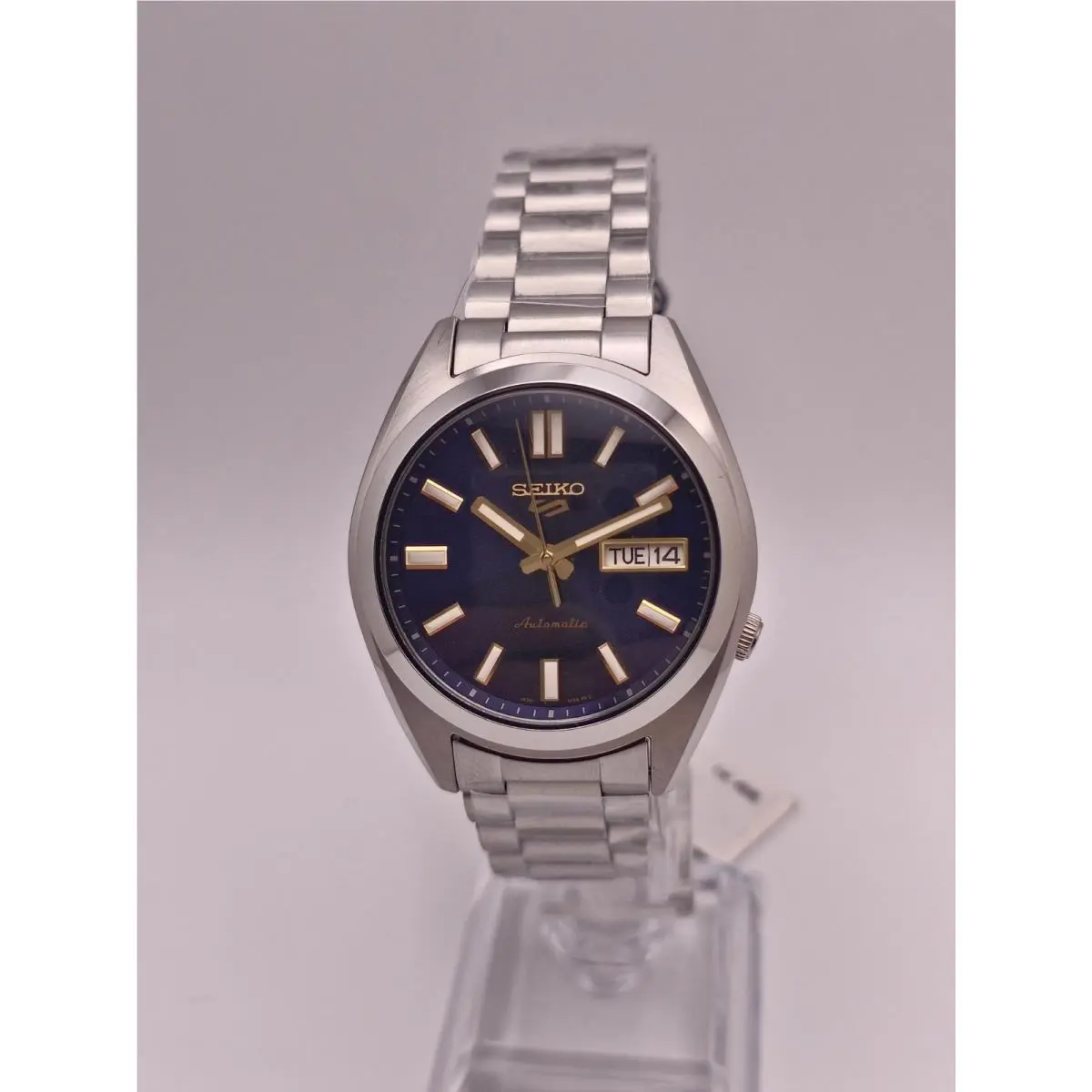 Seiko 5 Sports SRPD53K1 Pepsi Bezel Automatic Blue Dial Stainless Steel Watch