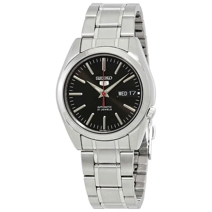 Series 5 Automatic Black Dial Men`s Watch SNKL45 by Seiko