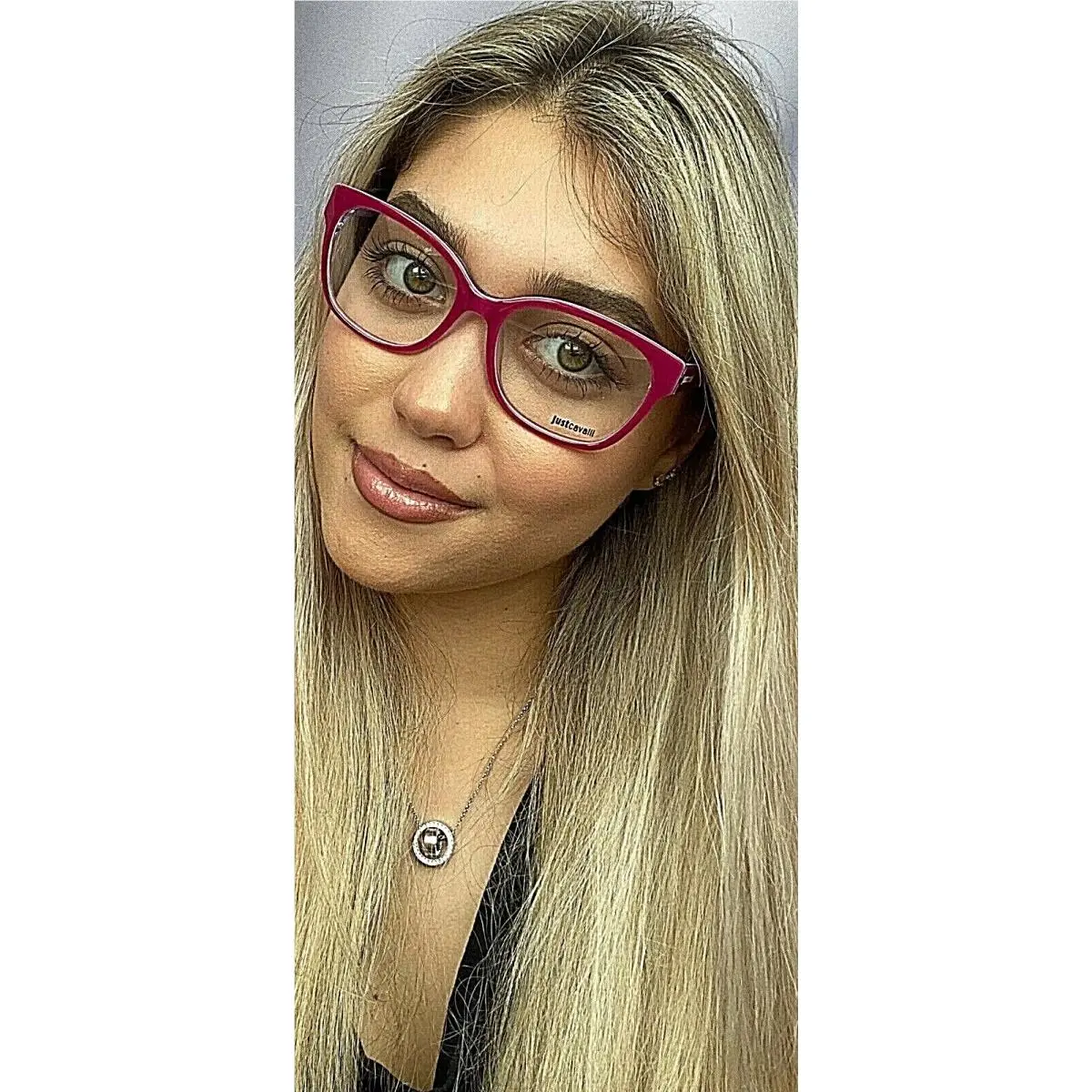 Just Cavalli JC 0519 JC0519 077 Violet 54mm Rx Women`s Eyeglasses Frame