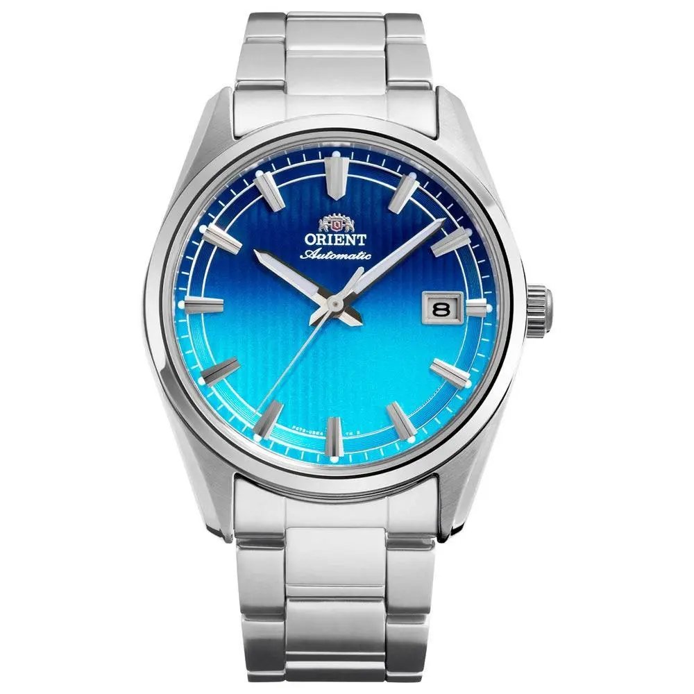 Orient Men`s Stretto Date Blue Dial Automatic 38mm Watch RA-AC0R09L