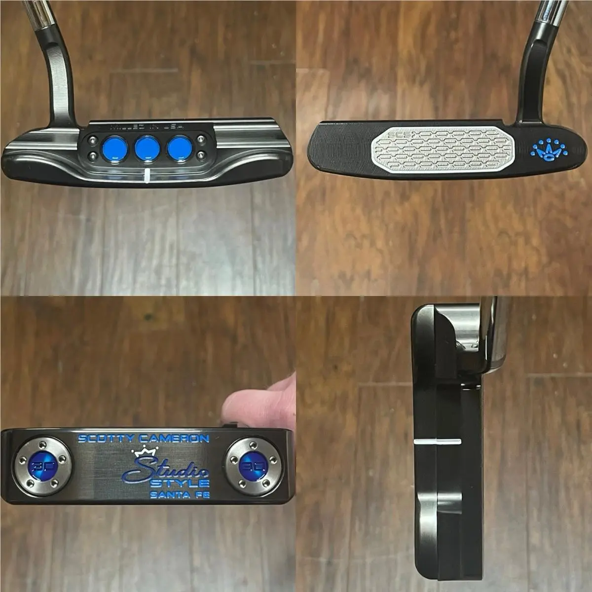Scotty Cameron 2026 Studio Style Santa Fe Putter - - Xtreme Dark Finish -blu