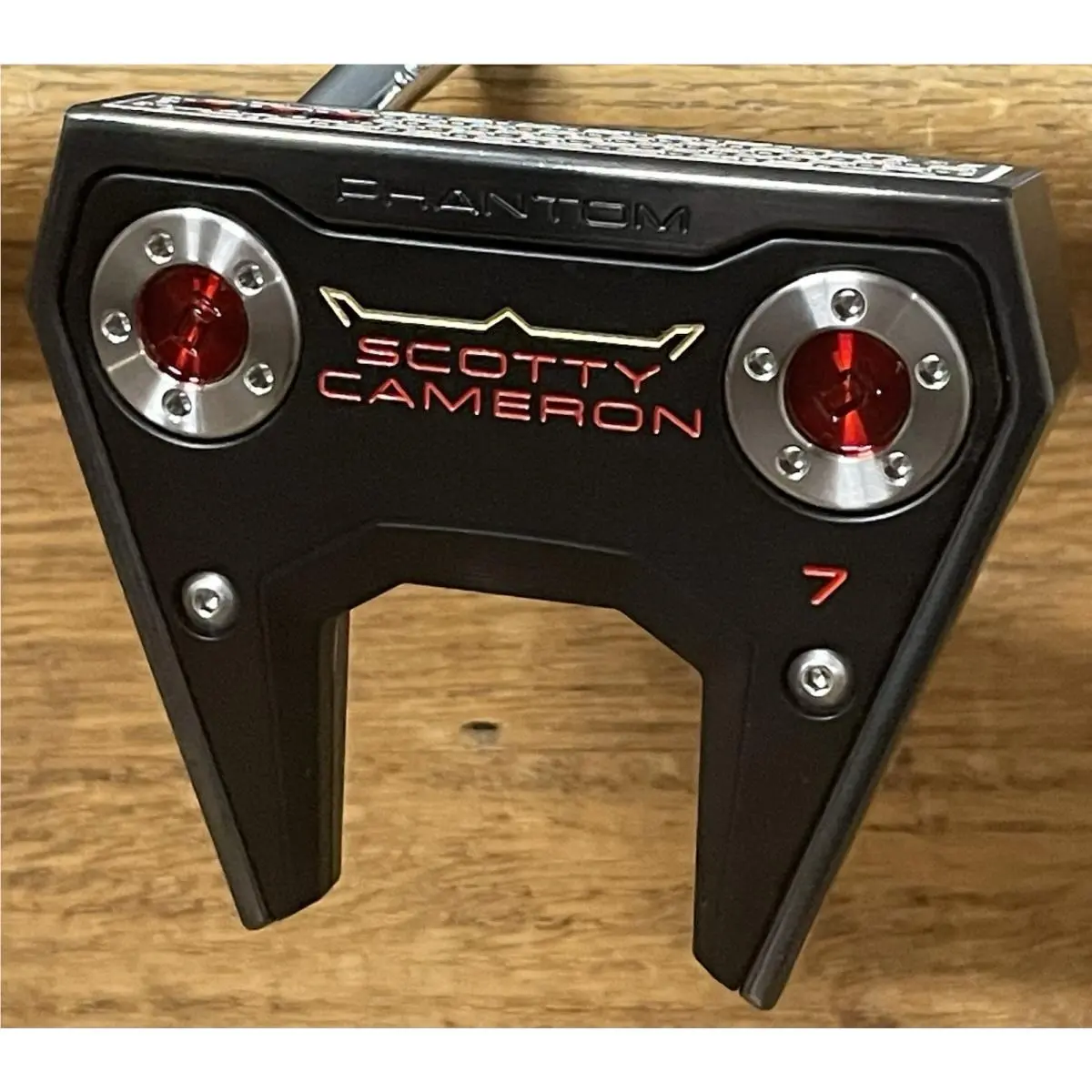 Scott  - Phantom 7 - 2026 - SCS - Xtreme Dark Finish - DLC - Red, Lie Angle: Black 0
