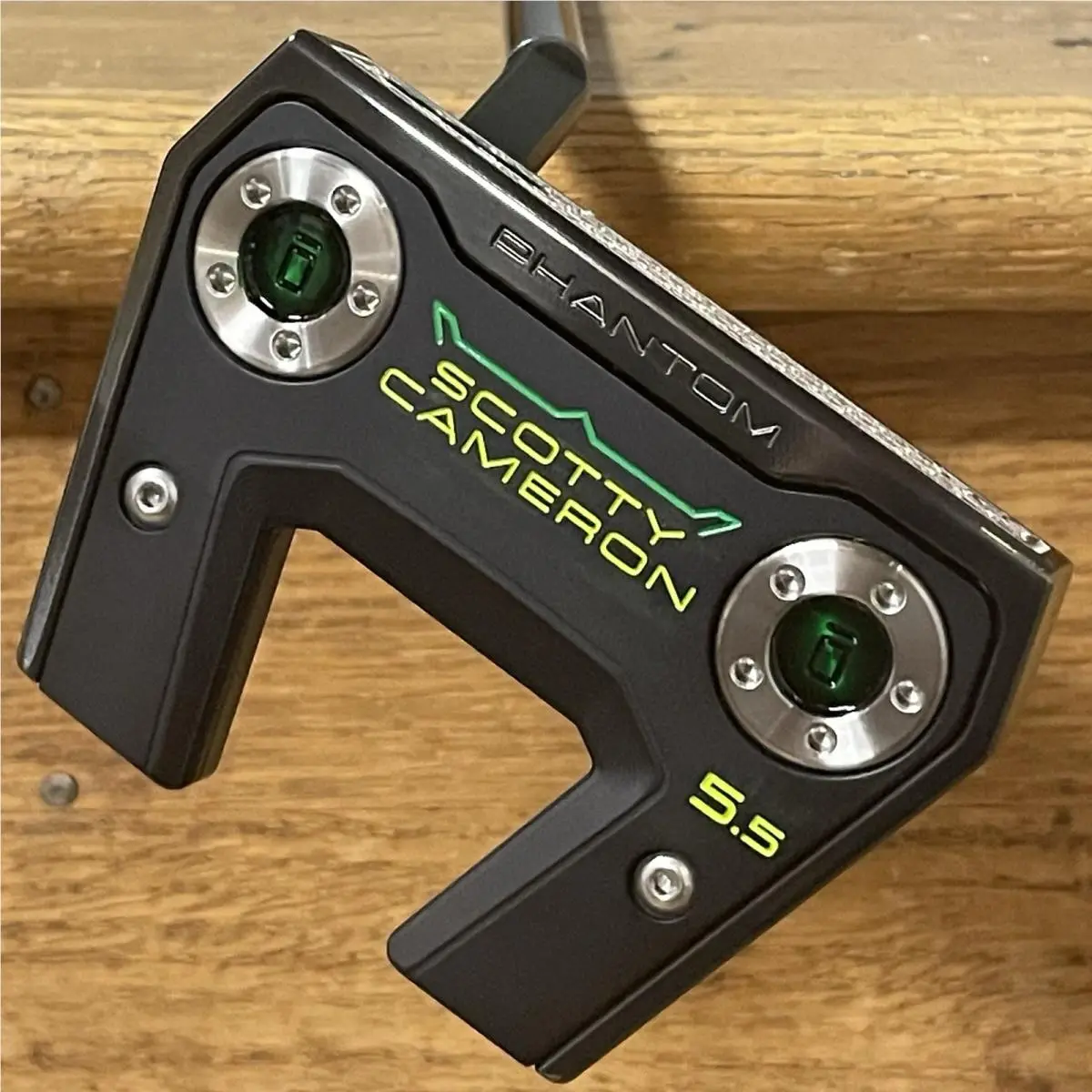 Scott  - Phantom 5.5 - 2026 - SCS - Xtreme Dark Finish - DLC - Green, Lie Angle: Black 0
