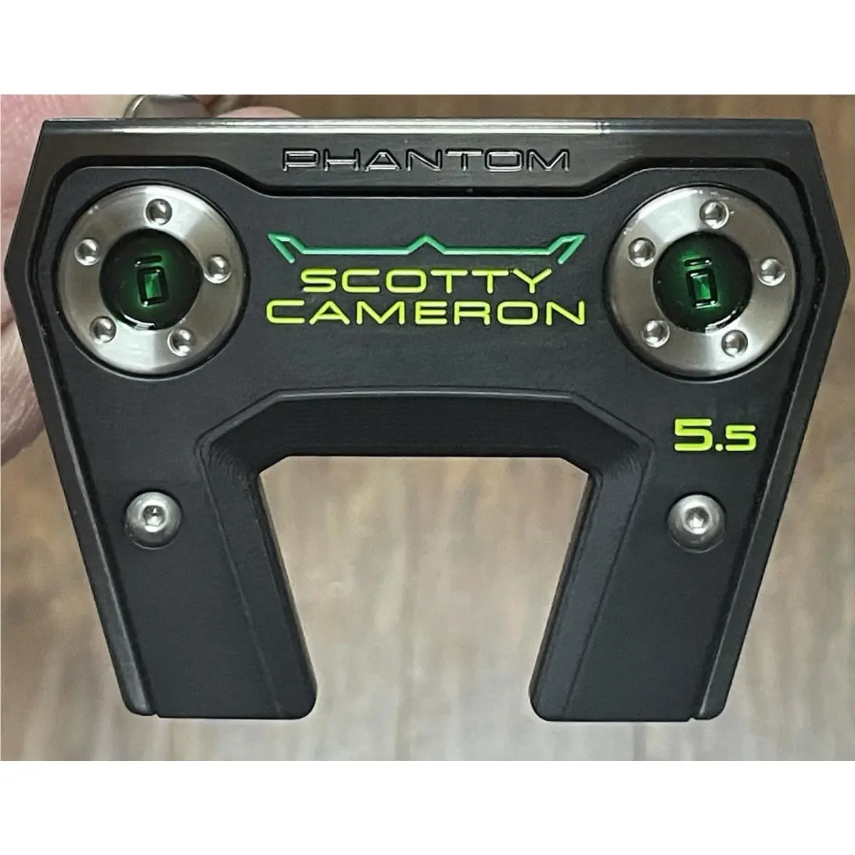 Scott  - Phantom 5.5 - 2026 - SCS - Xtreme Dark Finish - DLC - Green, Lie Angle: Black 2