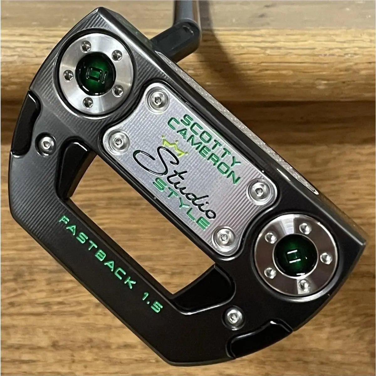 Scott  - Studio Style Fastback 1.5 - 2026 - SCS - Xtreme Dark Finish - DLC - Green, Lie Angle: Black 0