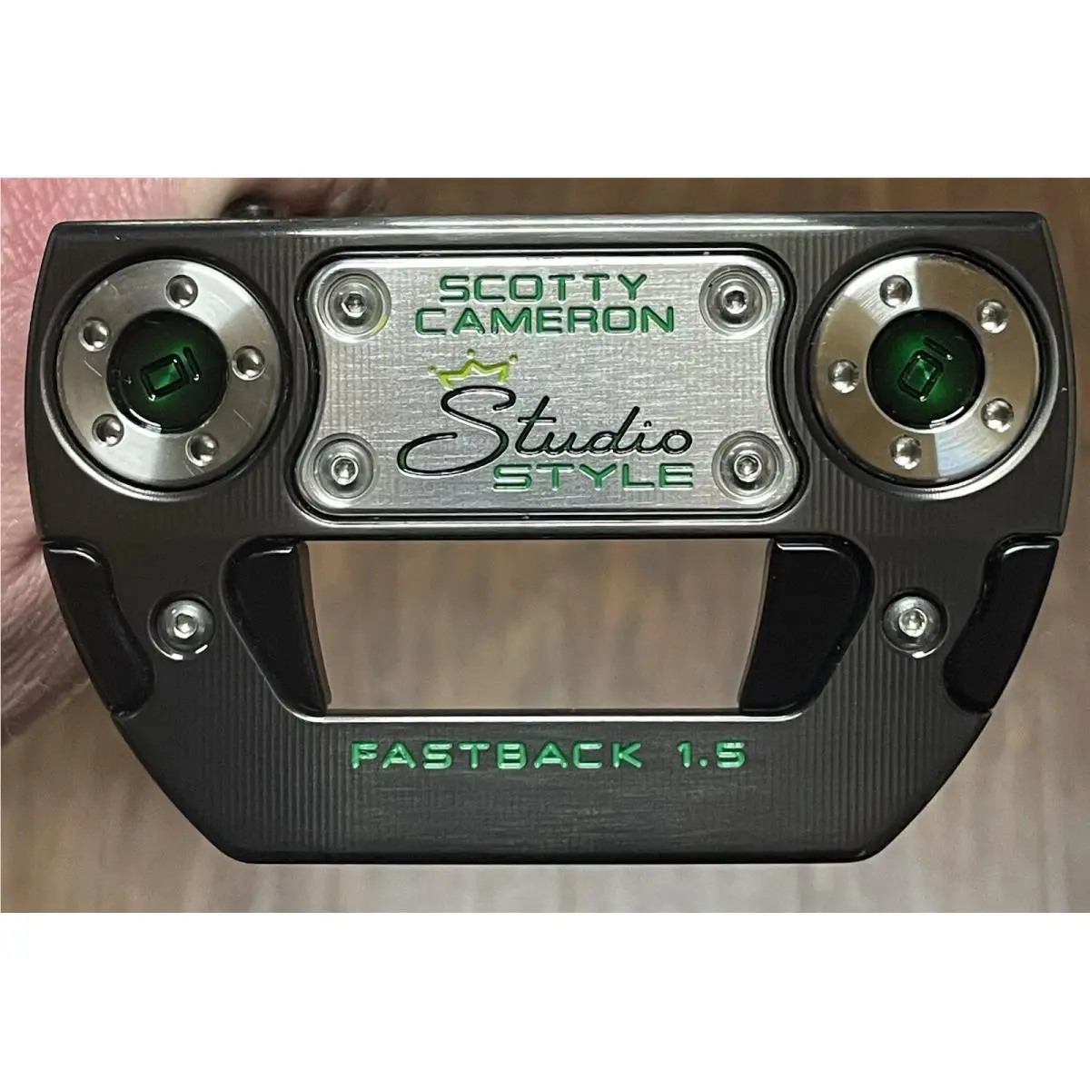 Scott  - Studio Style Fastback 1.5 - 2026 - SCS - Xtreme Dark Finish - DLC - Green, Lie Angle: Black 2