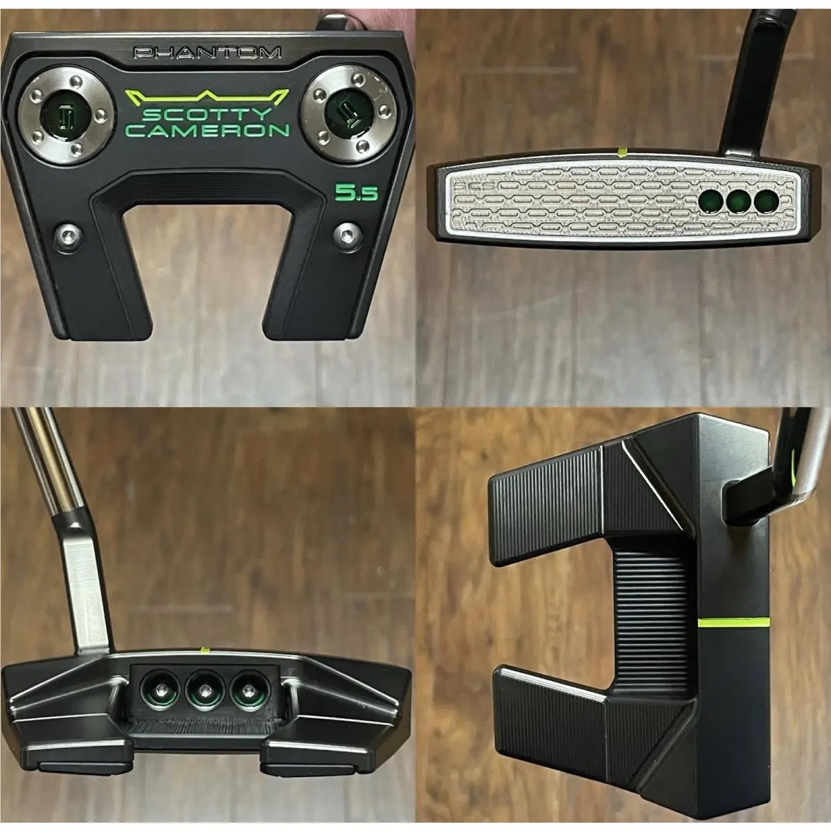 Scotty Cameron 2026 Phantom 5.5 Putter - - Xtreme Dark Finish - Grn