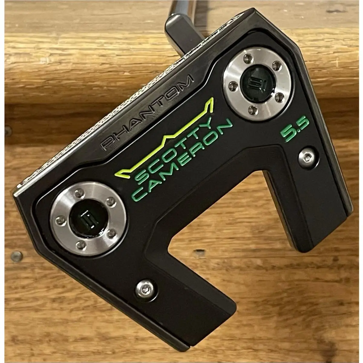 Scott  - Phantom 5.5 - 2026 - SCS - Xtreme Dark Finish - DLC - Green, Lie Angle: Black 0