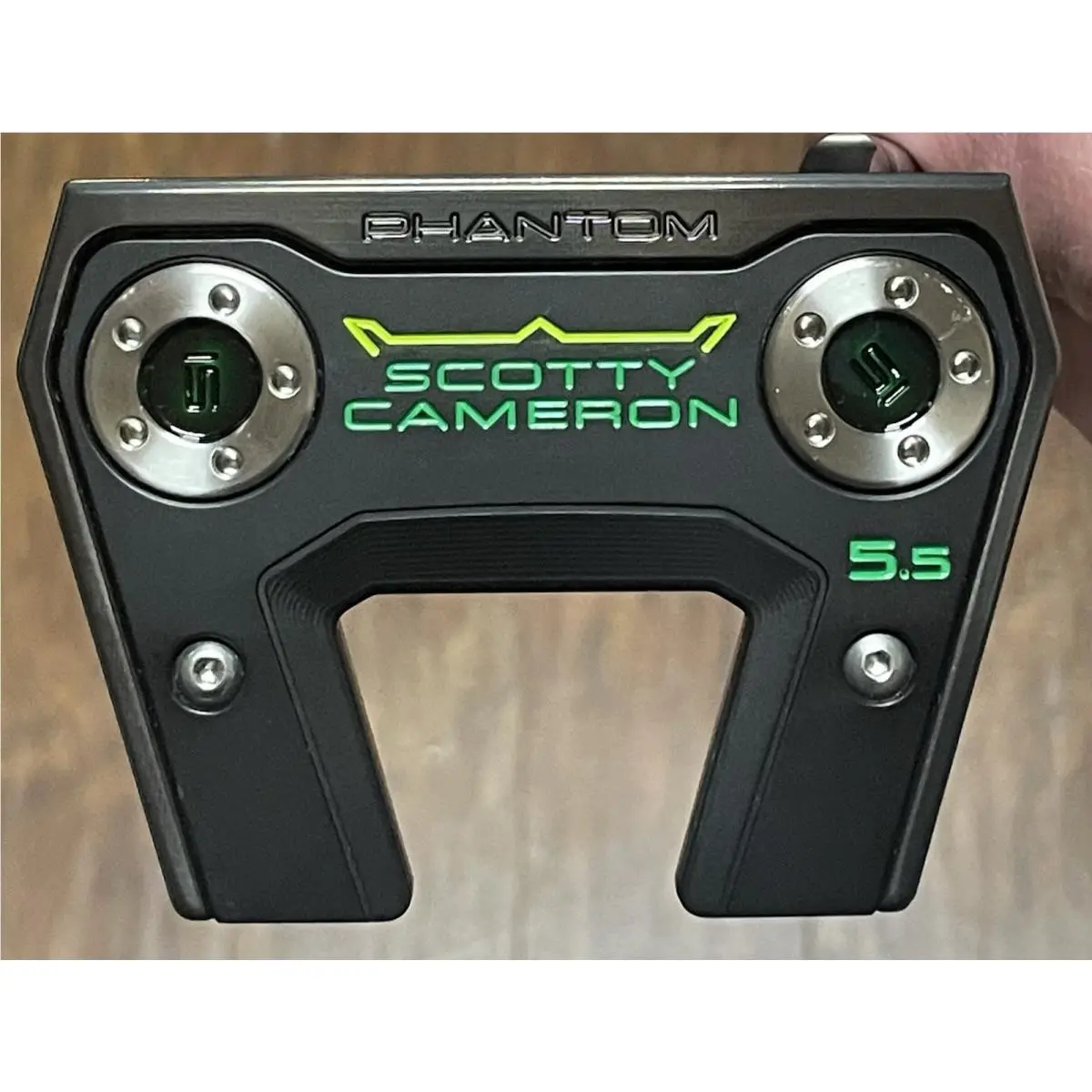 Scott  - Phantom 5.5 - 2026 - SCS - Xtreme Dark Finish - DLC - Green, Lie Angle: Black 2
