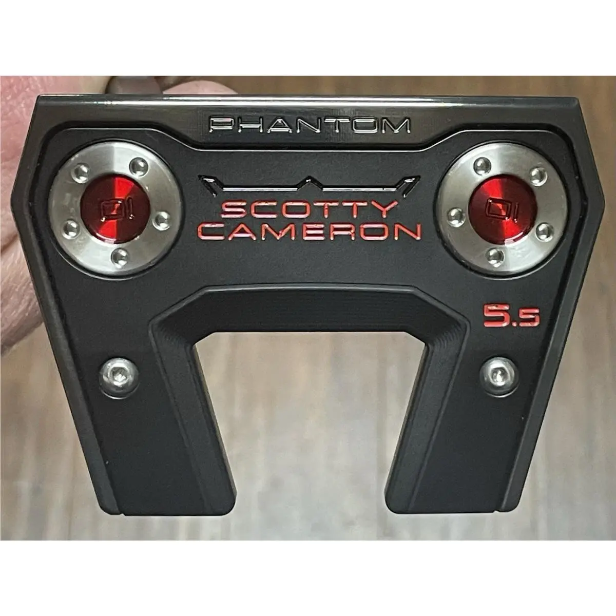 Scott  - Phantom 5.5 - 2026 - SCS - Xtreme Dark Finish - DLC - Red, Lie Angle: Black 2
