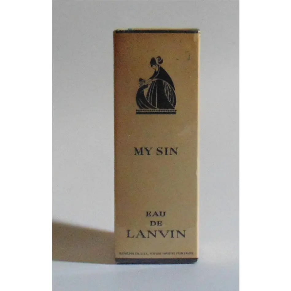 Vintage Lanvin MY Sin Eau De Lanvin No. 18-2 Oz.-cellophane Wrap-never Opened