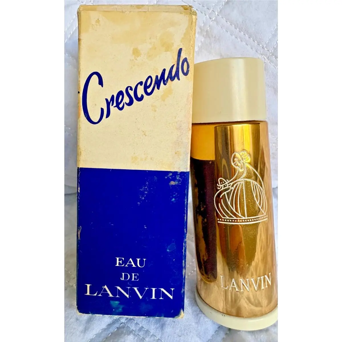 Crescendo Eau De Lanvin Vintage Perfume 1 1/3 oz