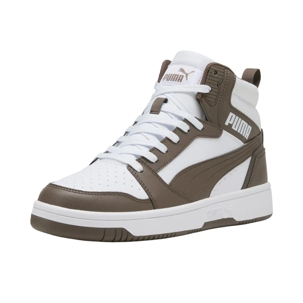 Puma shoes - PUMA Rebound V6 Mid Lace Up - 39232649 - White 8