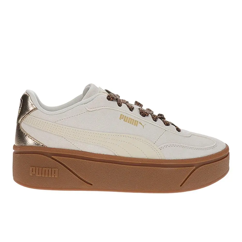 Puma Club Ii Era Platform Lace Up Womens White Sneakers Casual Shoes 40501101