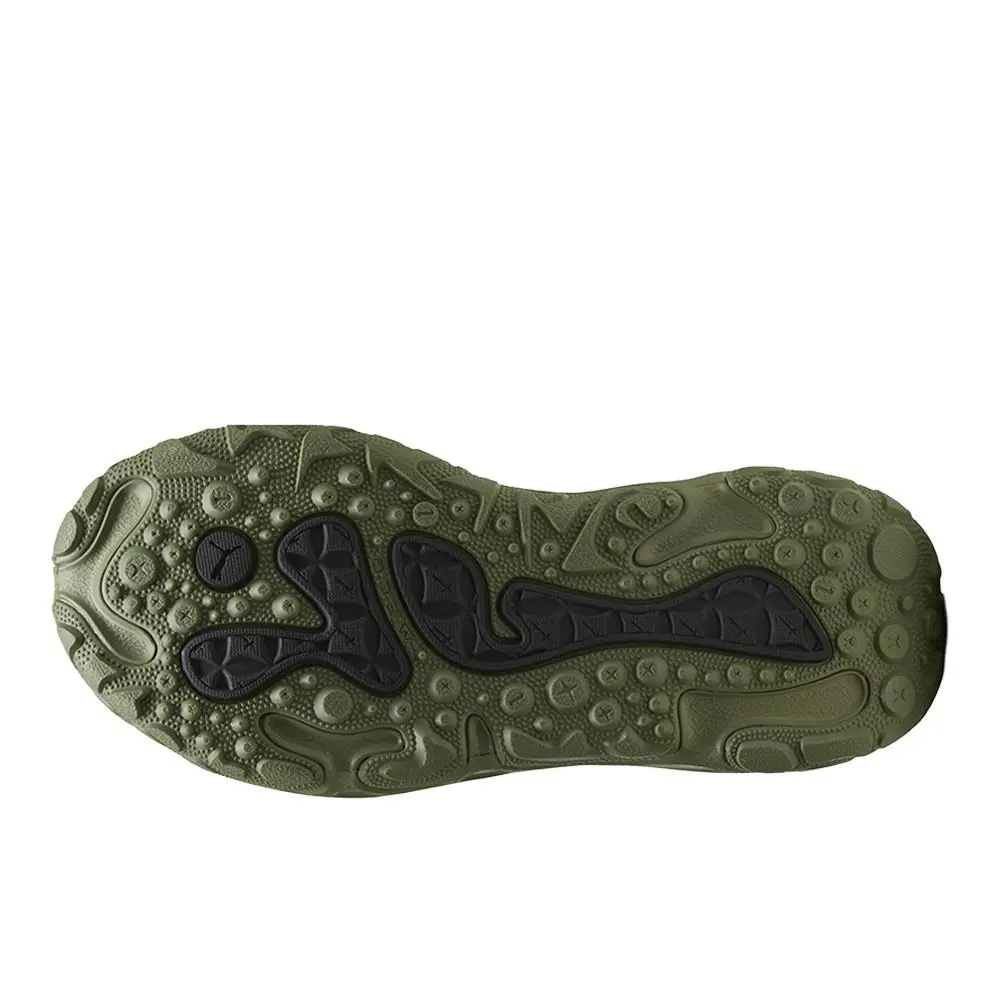 Puma shoes - PUMA La Francé Rnr Camo Lace Up - 31297601 - Green 3
