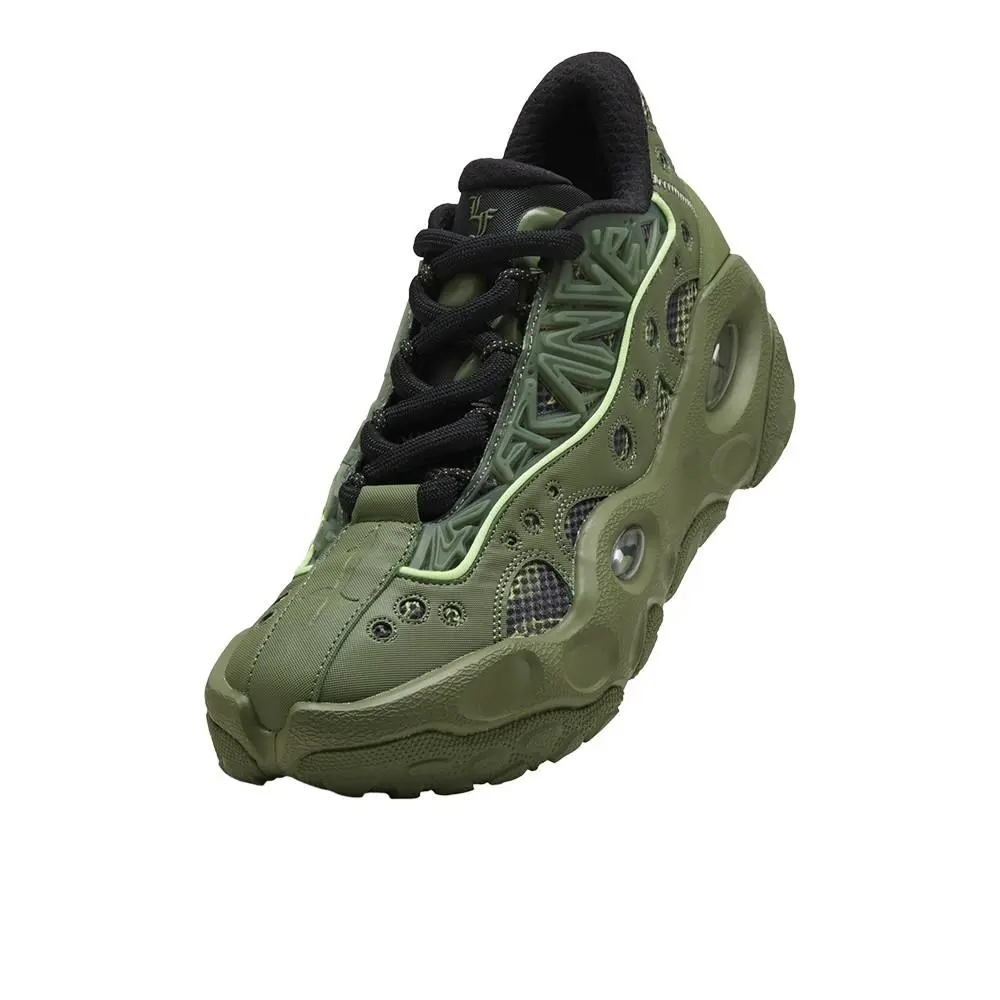 Puma shoes - PUMA La Francé Rnr Camo Lace Up - 31297601 - Green 12