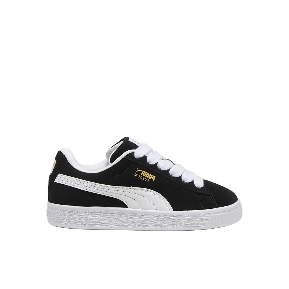 Puma Suede Xl Lace Up Youth Boys Black Sneakers Casual Shoes 39657802