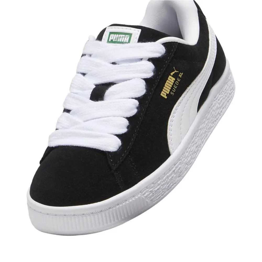 Puma shoes - PUMA Suede Xl Lace Up  Youth - 39657802 - Black 4