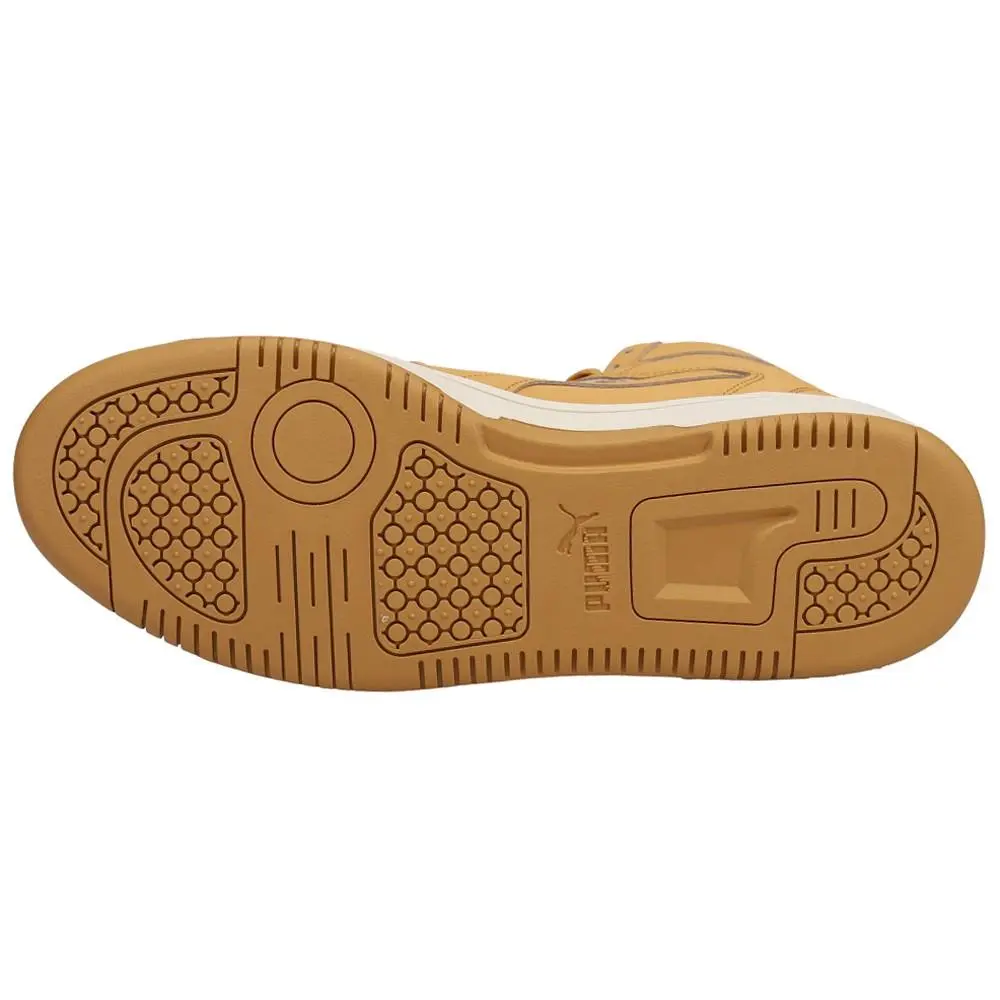 Puma shoes - PUMA Rebound Layup Nubuck Lace Up - 38127702 - Yellow 9