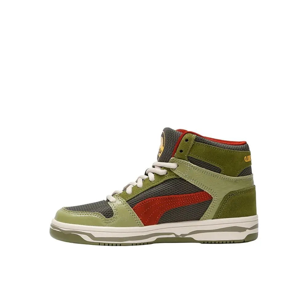 Puma shoes - PUMA  X Jurassic World Rebound High Top  Youth - 40601501 - Green 9