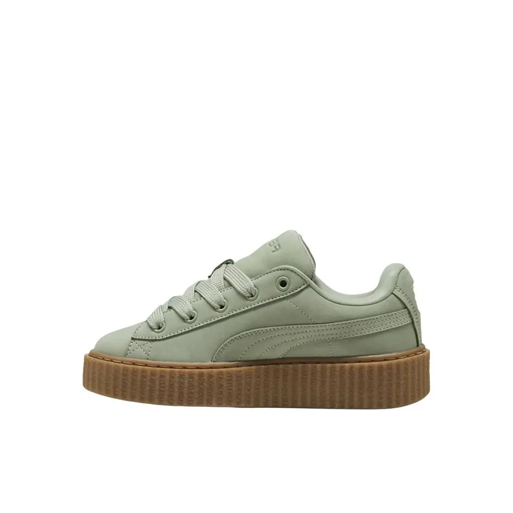 Puma shoes - PUMA Fenty X  Creeper Phatty Nubuck Lace Up  Youth - 39986602 - Green 1
