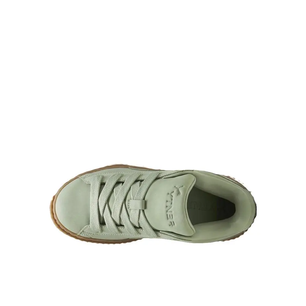 Puma shoes - PUMA Fenty X  Creeper Phatty Nubuck Lace Up  Youth - 39986602 - Green 2