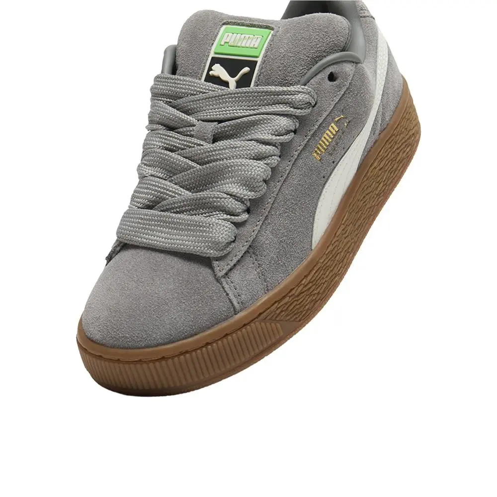 Puma shoes - PUMA Suede Xl Skate Lace Up  Youth - 39818008 - Grey 4