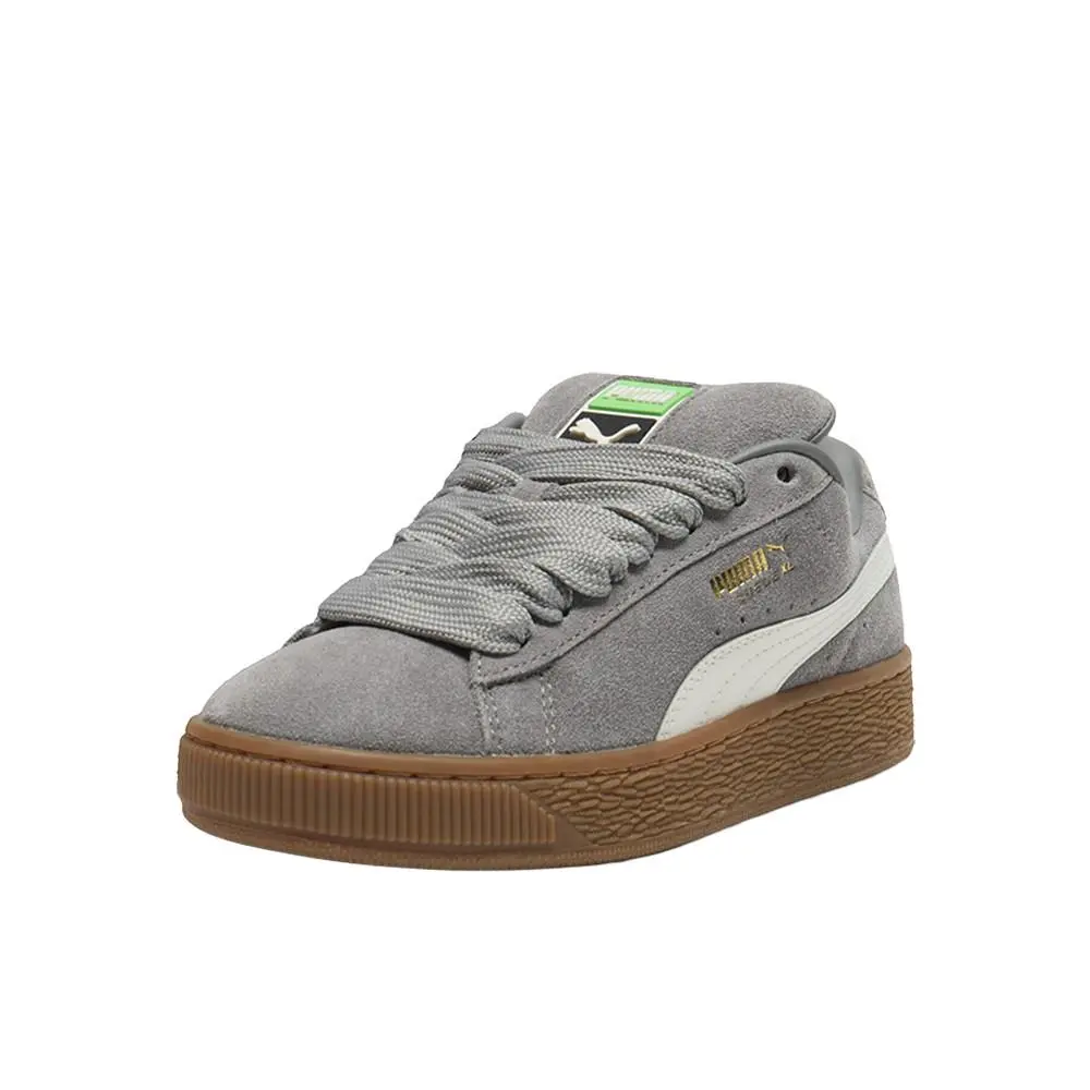 Puma shoes - PUMA Suede Xl Skate Lace Up  Youth - 39818008 - Grey 8