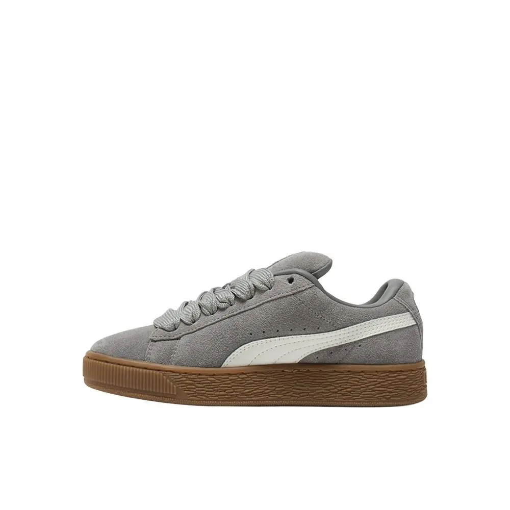 Puma shoes - PUMA Suede Xl Skate Lace Up  Youth - 39818008 - Grey 9