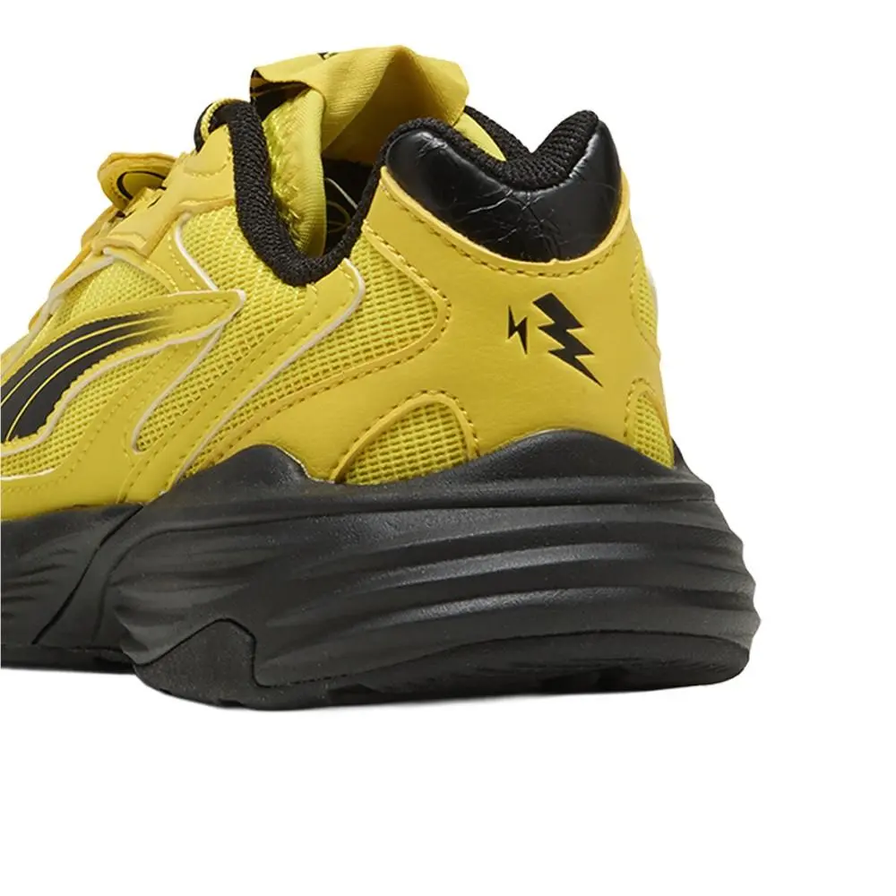 Puma shoes - PUMA  X Pokemon Fade Nitro Pikachu Lace Up  Youth - 40701701 - Yellow 13