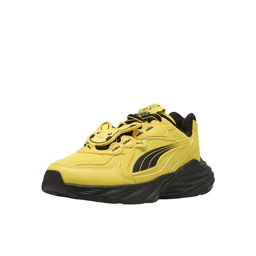 Puma shoes - PUMA  X Pokemon Fade Nitro Pikachu Lace Up  Youth - 40701701 - Yellow 8